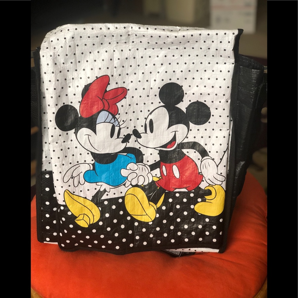Disney Mickey & Minnie Recycled Messenger Tote